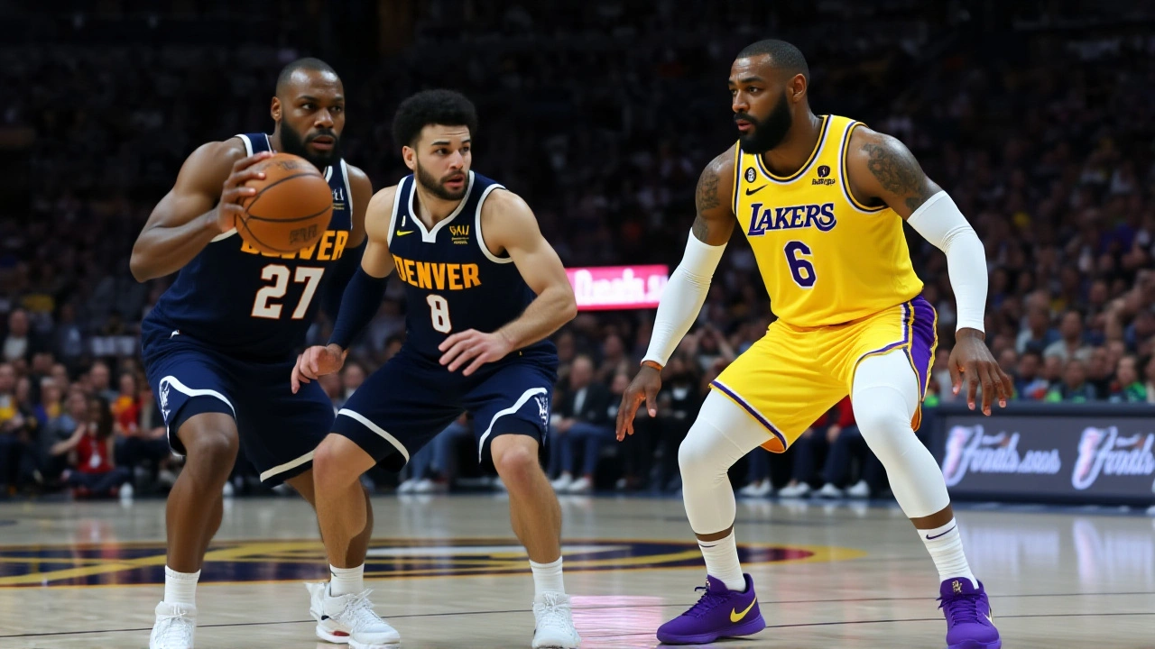 Nuggets vencem Lakers por 114-106 com Murray brilhando e sequência de 7 vitórias consecutivas